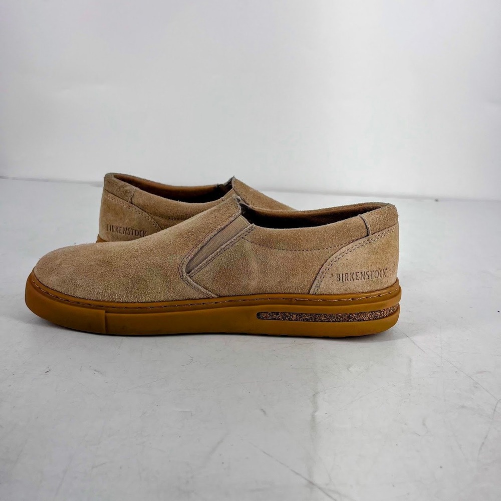 Birkenstock Oswego Suede Slip On Sneakers Sand Beige EU 38 US 7-7.5